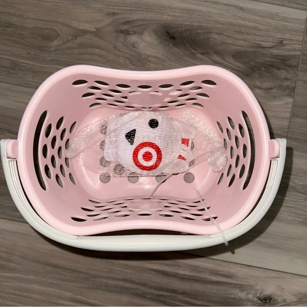 Small Target Pink Shopping Basket - Picture 2 of 6